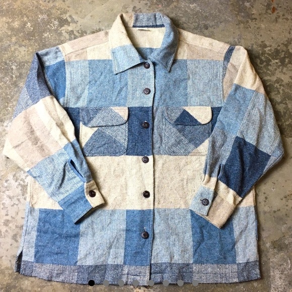 COLORS OF BENETTON WOOL FLANNEL XL - Picture 1 of 2